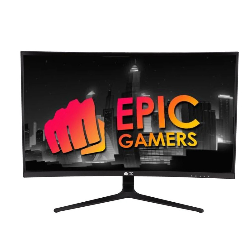 Epic Gamers 27" VA QHD 165hz, FreeSync Curved PRO Gaming Monitor - شاشة